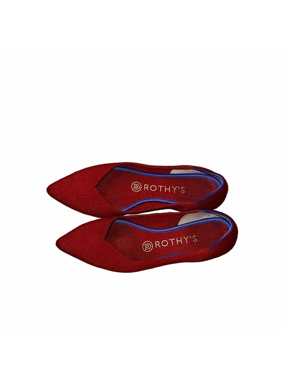 Rothy's The Point Flats Size 7 Red